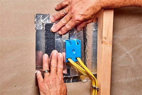 electrical boxes in insulation